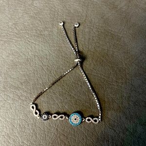 925 Sterling Silver Adjustable Bracelet